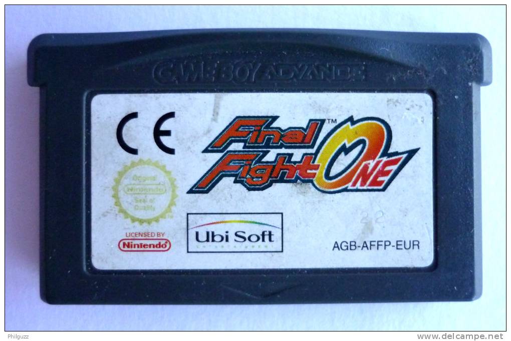 JEU NINTENDO GAME BOY  ADVANCE - FINAL FIGHT ONE - Game Boy Advance