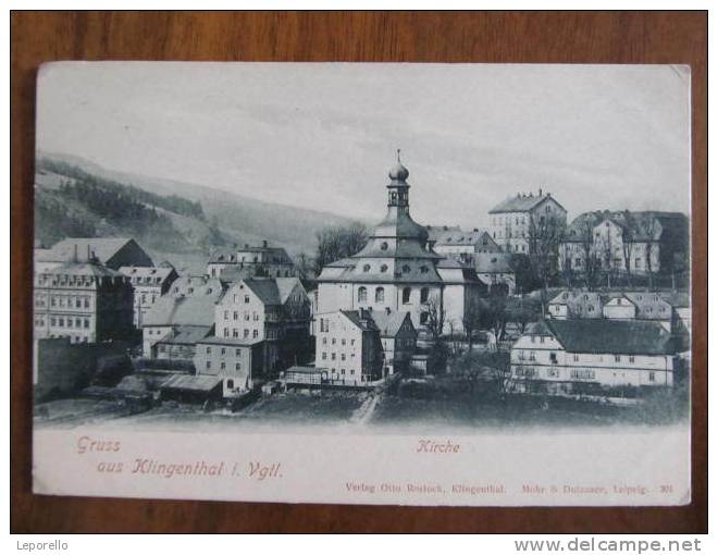 AK KLINGENTHAL Ca.1900 //  D*4403 - Klingenthal