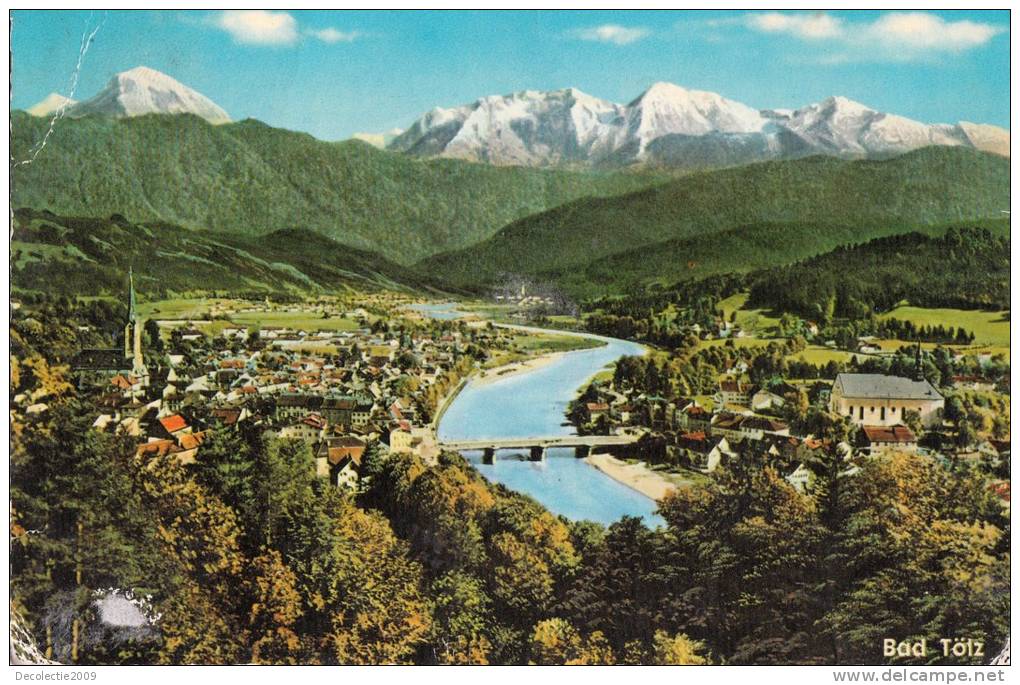 ZS33755 Germany Bad Tolz An Der Isar Used Perfect Shape Back Scan At Request - Bad Tölz