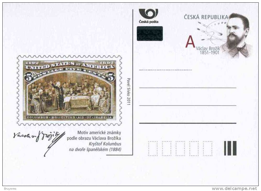 Entier Postal De 2011 Sur Carte Postale Illustrée - Postcards