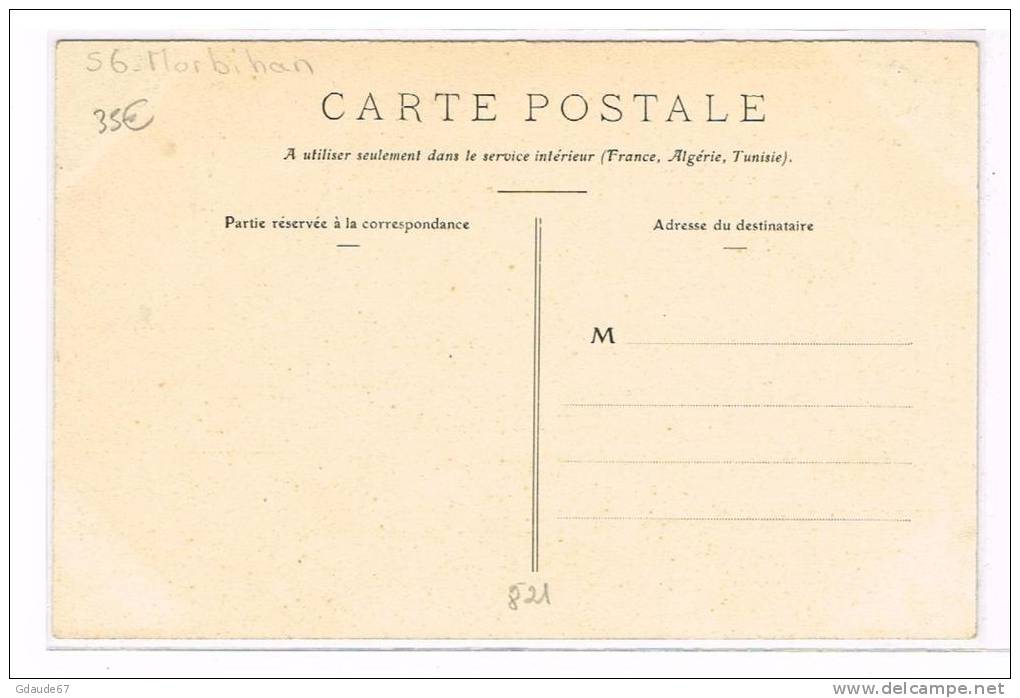 PLOËRMEL (MORBIHAN) - CPA - EXPULSION DES FRERES DE LA MENNAIS - APRES LE JUGEMENT RENDU EN FAVEUR DE Mlle BUFFET - Ploërmel