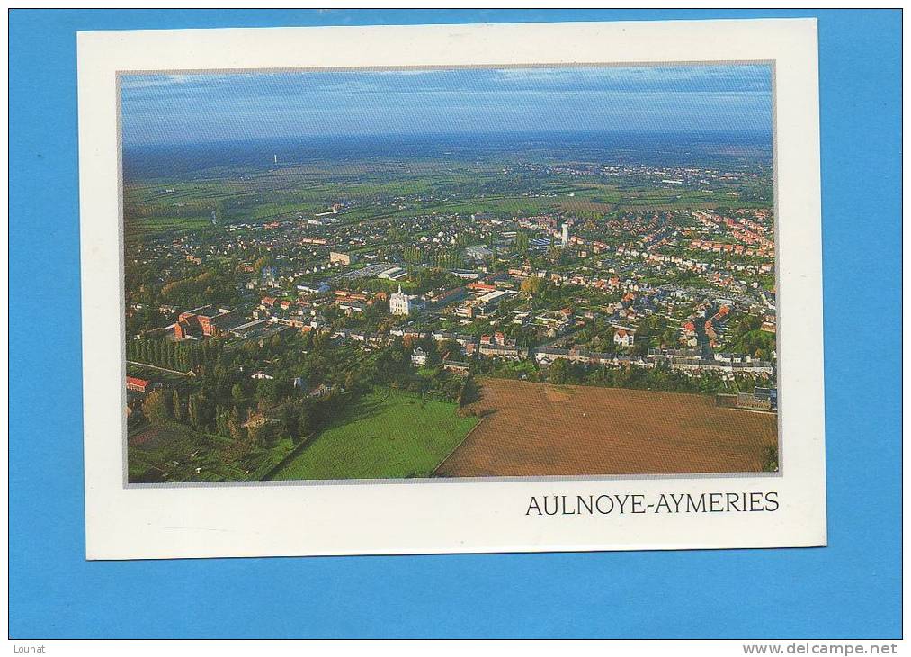 59 AULNOYE- AYMERIES : Vue Aérienne De La Ville - Aulnoye