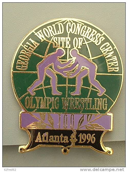 PIN´S LUTTE - J.O ATLANTA 1996 - Worstelen