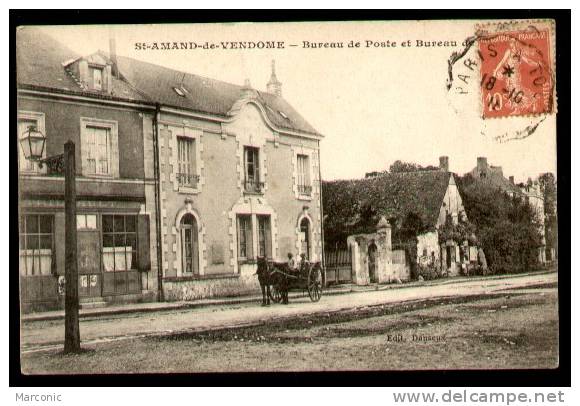 41 - SAINT AMAND De VENDOME (LONGPRE) -  Bureau De Poste - Saint Amand Longpre