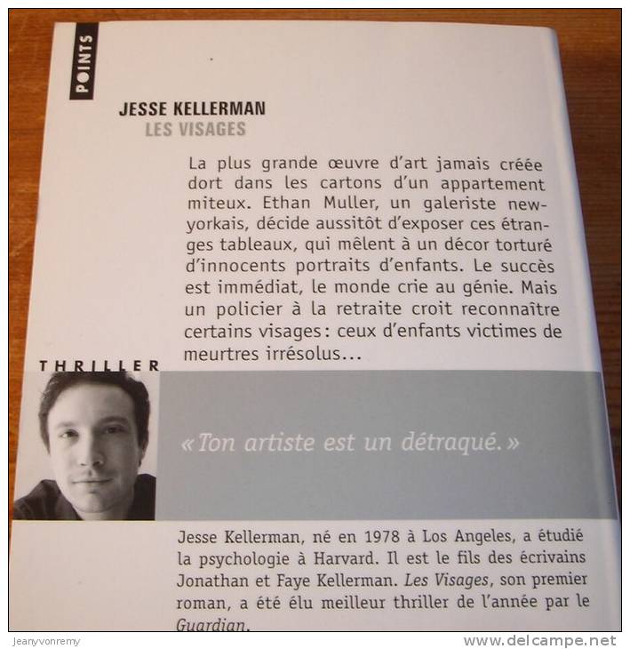 Les Visages - Jesse Kellerman - 2010. - Roman Noir