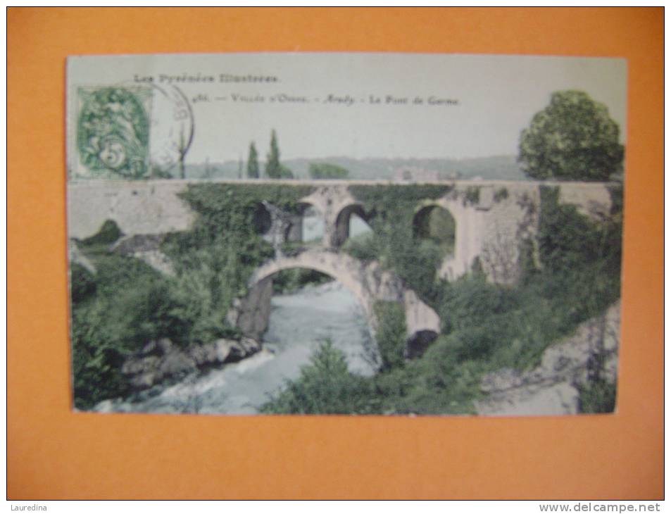 CP  ARUDY N°486  VALLEE D OSSAU  LE PONT DE GERME - Arudy