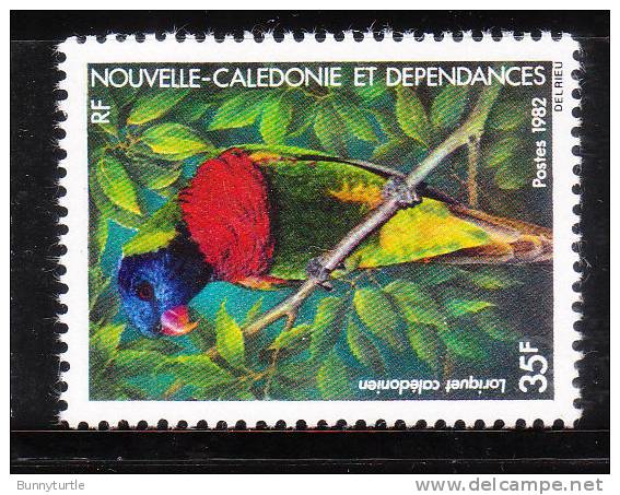 New Caledonia 1982 Loriquet Birds MNH - Nuovi