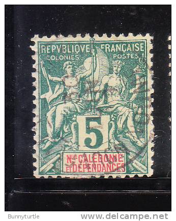 New Caledonia 1892-1904 Navigation & Commerce Used - Used Stamps