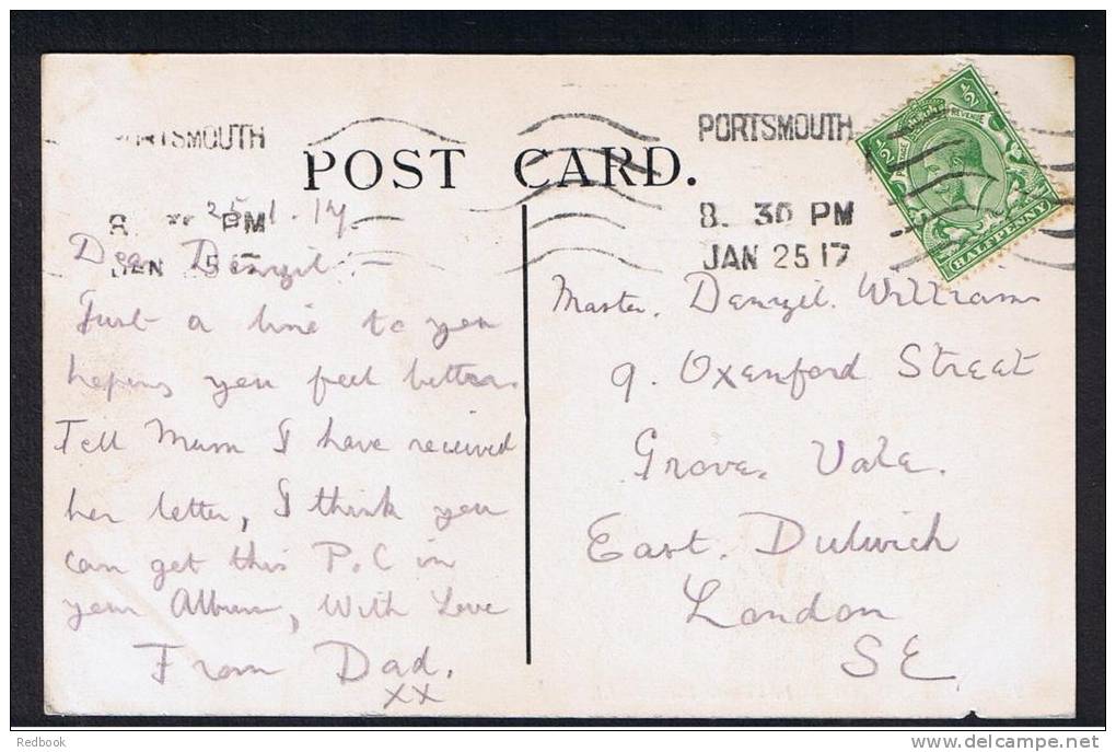 RB 864 - 1917 LL L.L. Postcard - In Victoria Park Portsmouth Hampshire - Portsmouth