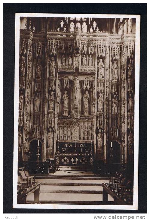 RB 864 - Raphael Tuck Postcard - The Great Screeen Winchester Cathedral Hampshire - Winchester