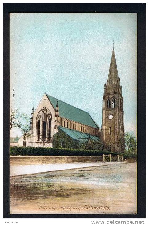 RB 864 - Early Wrench Postcard - Holy Innocent Church Fallowfield Manchester Lancashire - Manchester