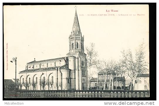 81 SAINT PAUL CAP DE JOUX / L'Eglise Et La Mairie / - Saint Paul Cap De Joux
