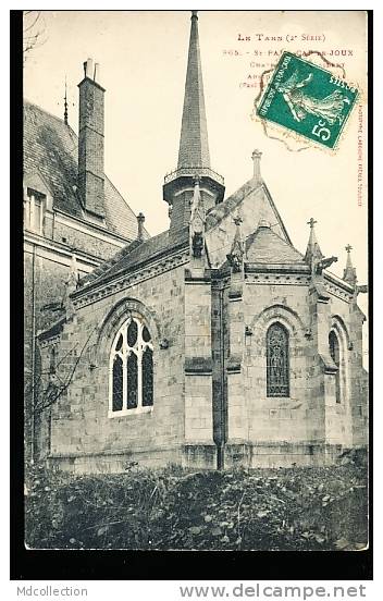 81 SAINT PAUL CAP DE JOUX / Abside De L'Eglise / - Saint Paul Cap De Joux