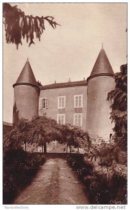 CPA 63 @ CUNLHAT @ Château De Terrolles @ - Cunlhat