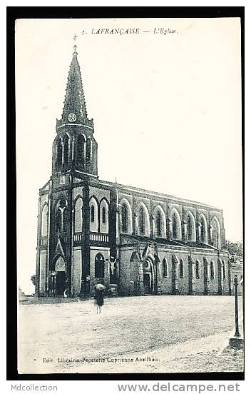 82 LAFRANCAISE / L'Eglise / - Lafrancaise