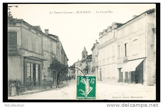 82 MOLIERES / La Grand'Rue / - Molieres