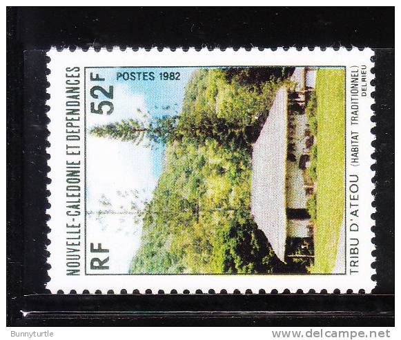 New Caledonia 1982 Ateou Tribe Traditional House MNH - Ongebruikt