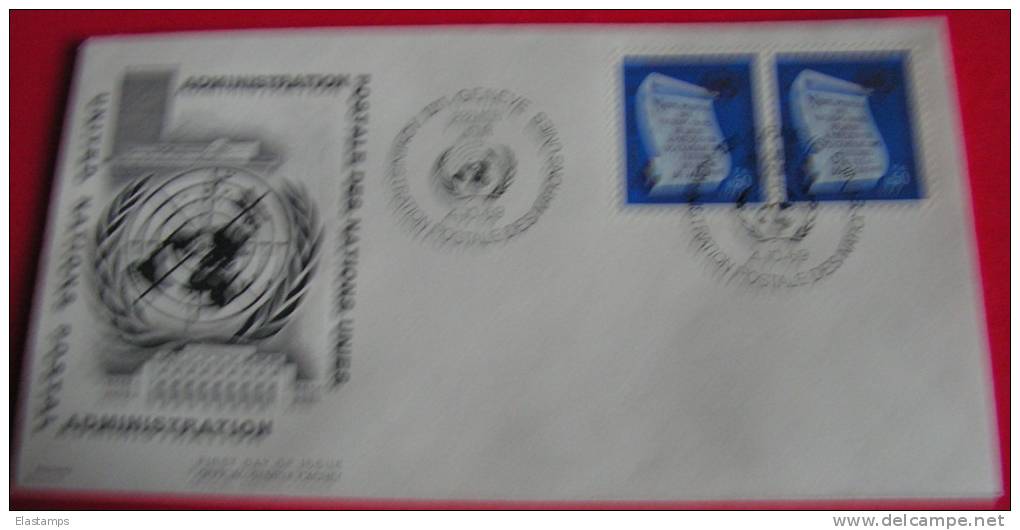 UNO GENF FDC 1969 - FDC