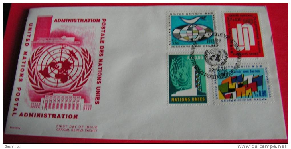 UNO GENF FDC 1970 - FDC