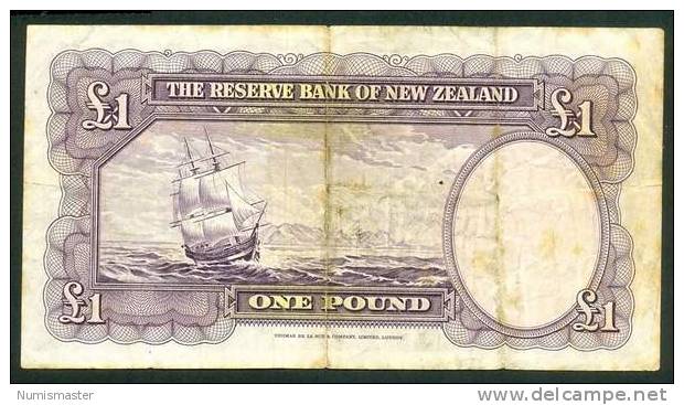 NEW ZEALAND , 1 POUND ND P-159c - Nueva Zelandía