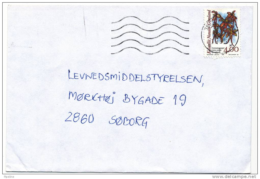 Greenland Cover Sent To Denmark 1995 - Other & Unclassified