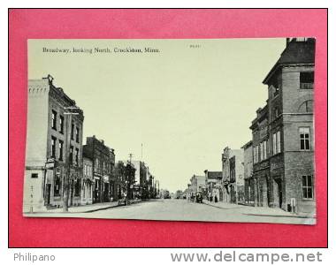 Minnesota >   Crookston  --Broadway   Ca 1910 ==== ==  Ref 550 - Other & Unclassified