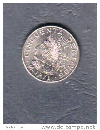 MEXICO    50 CENTS  1971 (KM # 452) - Messico