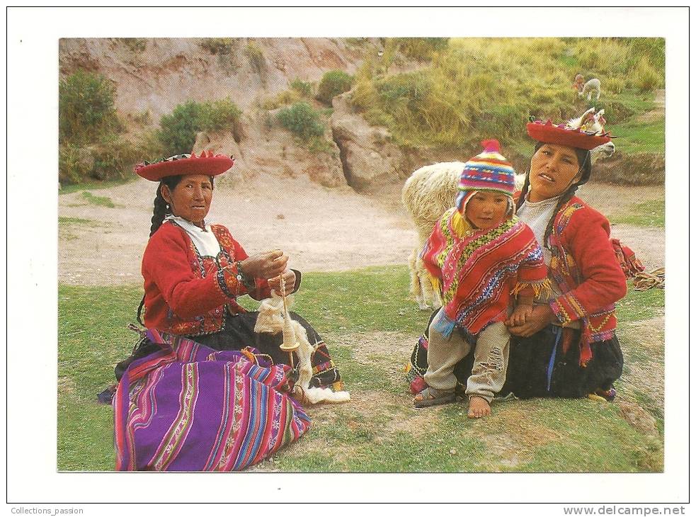 Cp, Pérou, Cusco, Des Femmes Natives Du Pays - Pérou