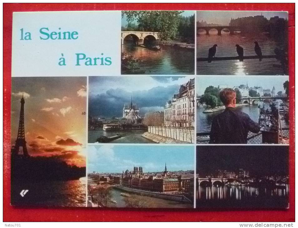 V7-75-paris- La Seine A Paris-multivues - La Seine Et Ses Bords