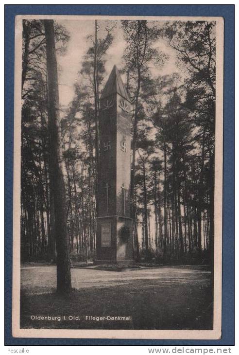 NIEDERSACHSEN - CP OLDENBURG I. OLD. FLIEGER DENKMAL - HBCB 31 - Oldenburg