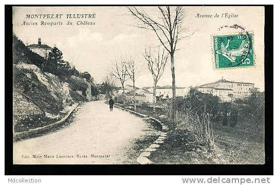 82 MONTPEZAT DE QUERCY / Avenue De L'Eglise / - Montpezat De Quercy