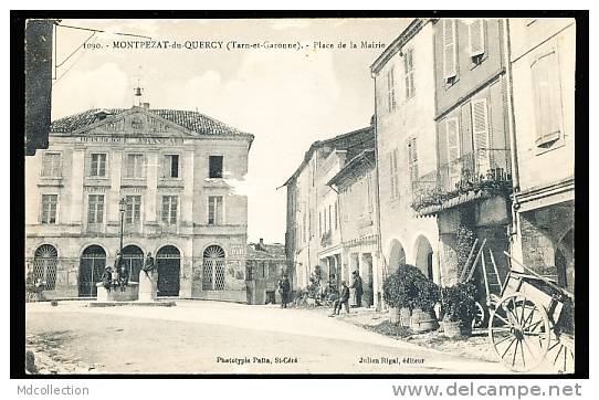 82 MONTPEZAT DE QUERCY / Place De La Mairie / - Montpezat De Quercy