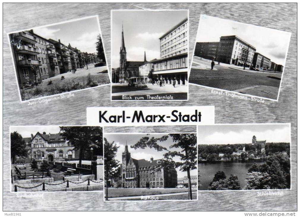AK Karl-Marx-Stadt, Ungel. 1975 - Chemnitz (Karl-Marx-Stadt 1953-1990)