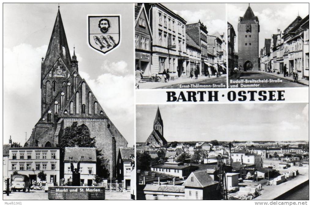 AK Barth, Ostsee, Gelaufen 1967 - Barth