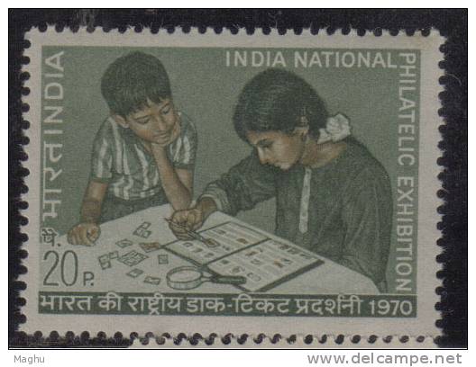 India MNH 1970,  20p  Philatelic Exhibition, - Nuovi