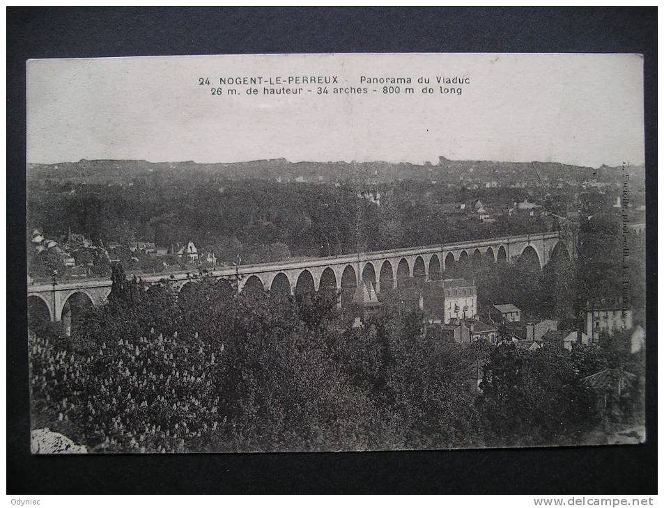 Nogent-le-Perreux-Panorama Du Viaduc - Picardie