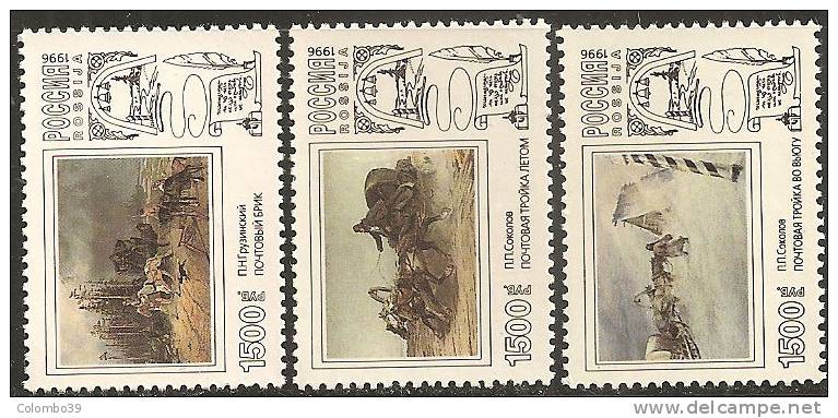 Russia 1996 MNH**  -  Yv. 6185/87 - Nuovi