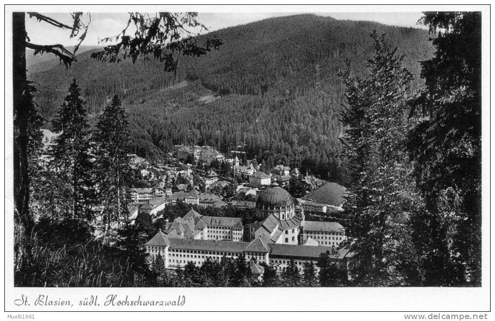 AK St. Blasien, Hochschwarzwald, Ungel. - St. Blasien