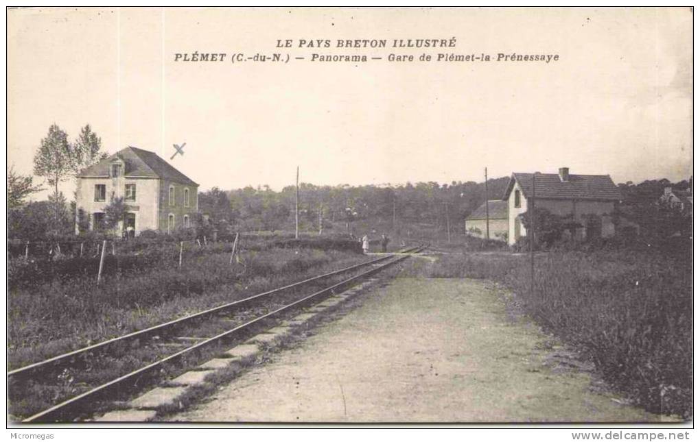 PLEMET - Panorama - La Gare De Plémet-la-Prénessaye - Autres & Non Classés