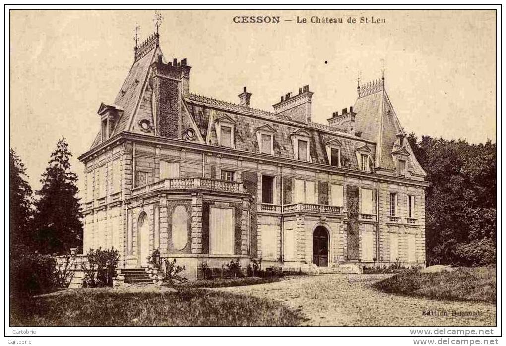 77 - CESSON - Le Château De Saint-Leu - Cesson