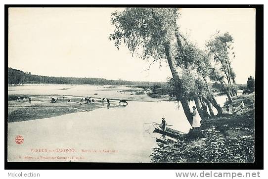 82 VERDUN SUR GARONNE  /         Bords De La Garonne           / - Verdun Sur Garonne