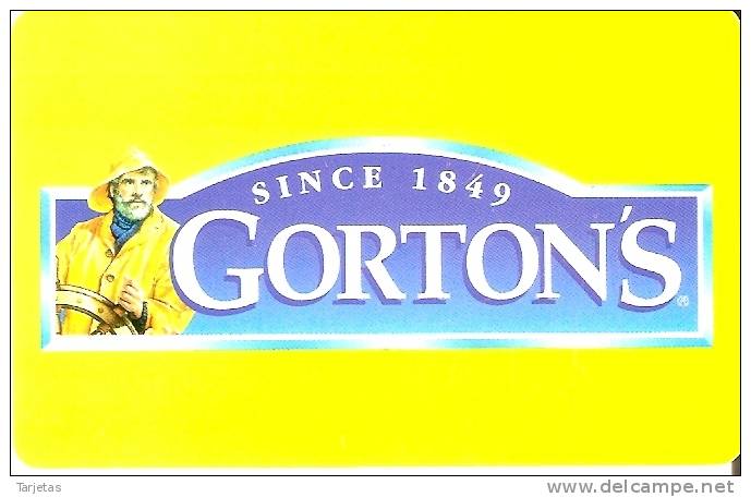 TARJETA DE ESTADOS UNIDOS DE GORTON'S SINCE 1849 - Otros & Sin Clasificación