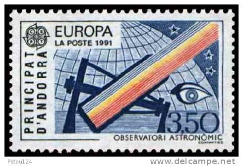 403** - Europa. L´Europe Et L´espace. Observatoire Astronomique. - Ungebraucht