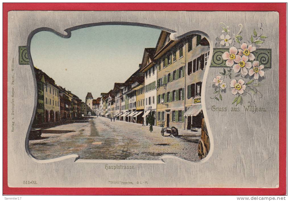 WILLISAU, HAUPTSTRASSE 1897/1905 - Willisau