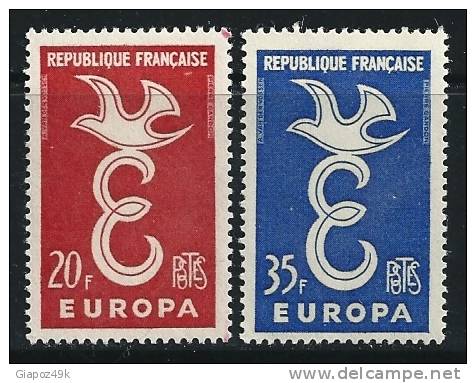 ● FRANCIA 1958 - EUROPA - N. 1173 / 74 Nuovi **, Serie Compl. - Cat. ? € - Lotto N. 158 - 1958