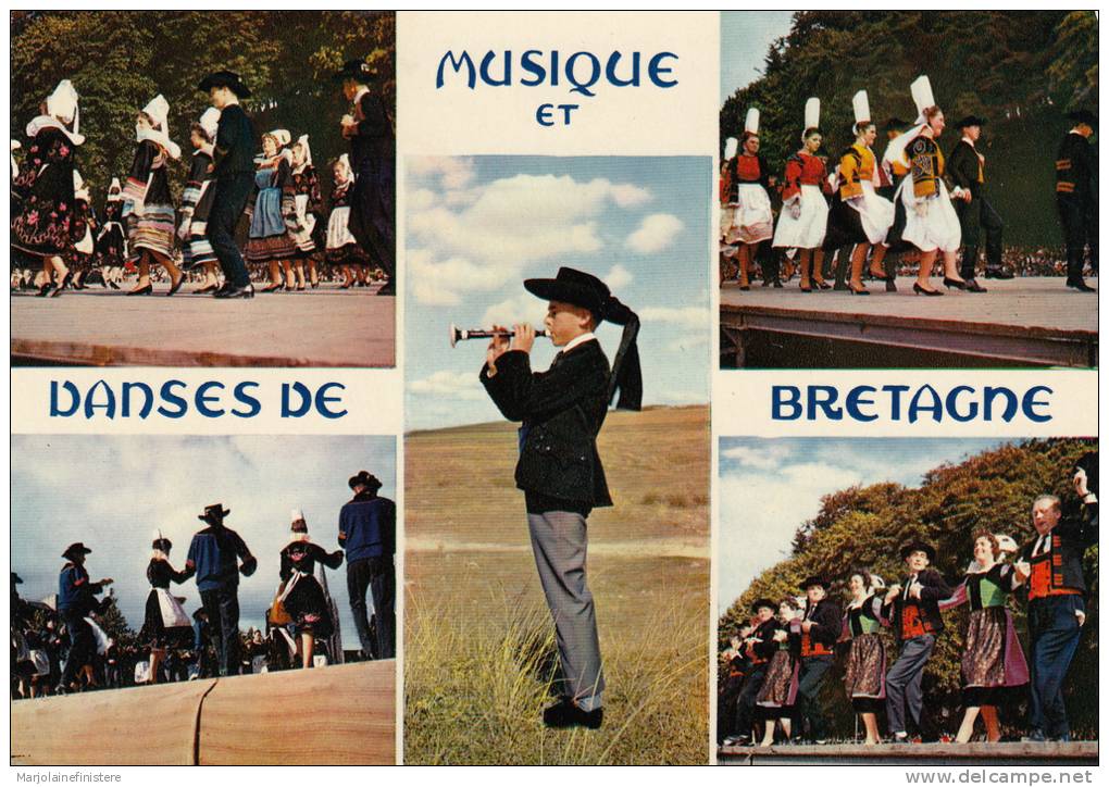 Musique Et Danses De BRETAGNE. - Multivue. Ed. Jos Le Doaré. N° MX 3723 - Châteaulin