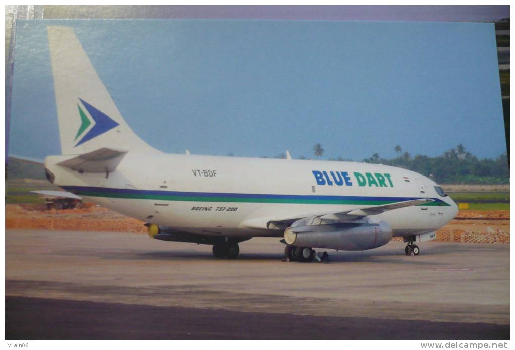 BLUE DART B 737 200   VT BDF - 1946-....: Moderne