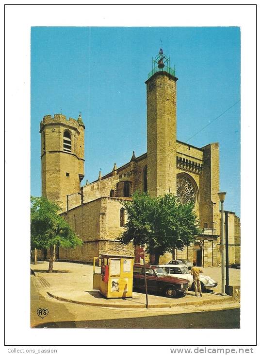 Cp, 34, Clermont L'Hérault, Cathédrale St-Paul - Clermont L'Hérault