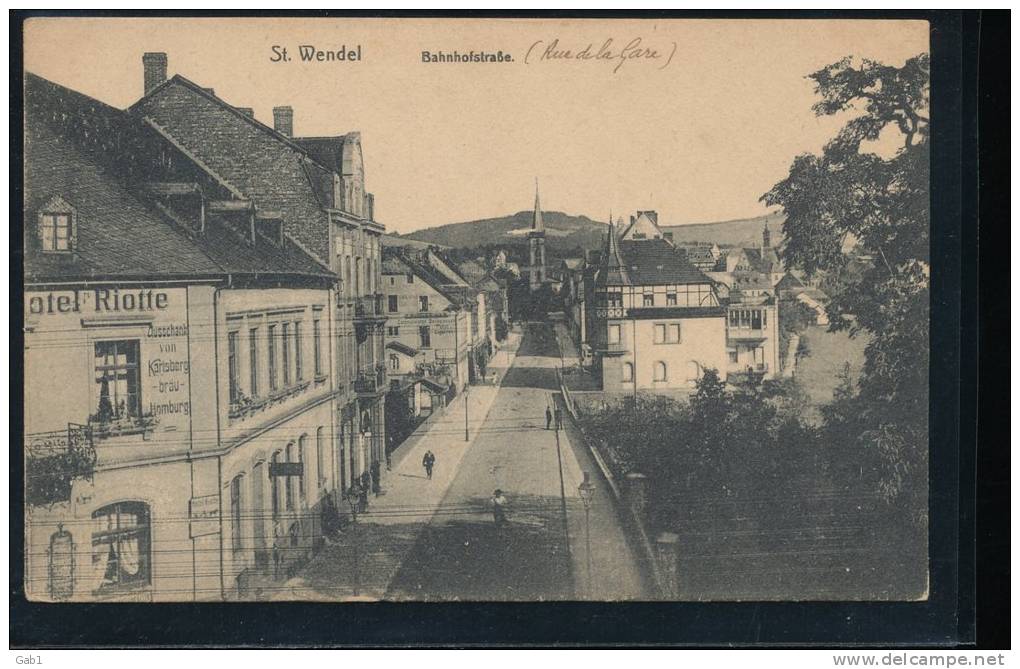 Allemagne --- St . Wendel --- Blahnhoftrasse --- ( Rue De La Gare ) - Kreis Sankt Wendel