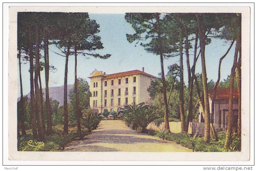 Cavalaire Sur Mer - Le Grand Hôtel - A Circulé En 1955, Colorisée, Cpsm 9x14 - Cavalaire-sur-Mer